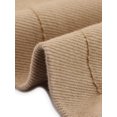thumbnail image 5 of DARING DIVA Women's Notched Lapel Denim Blazer Work Pad Jean Jackets XS Khaki, 5 of 6