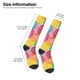 thumbnail image 2 of Fotbe Colorful Wool Balls Calcetas Divertidas Estampadas para Hombre y Mujer, Calcetas de Algodón hasta la Rodilla para Caminar, Correr, Enfermería y Embarazo, 2 of 6
