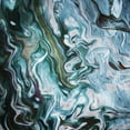 thumbnail image 3 of Villa, Mlli 20x20 Black Modern Framed Museum Art Print Titled - Body Flow, 3 of 5