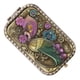 thumbnail image 5 of GOOHOCHY Espejo de bolsillo retro portátil, mini espejo de maquillaje plegable vintage, espejo de tocador de metal, espejo de viaje compacto, herramienta de maquillaje, accesorio para mujeres y niñas., 5 of 8