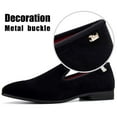 thumbnail image 3 of Mens Loafers Shoes Casual Dress Loafer Slip On Driving Shoes, Black/15, 11 US, 3 of 5