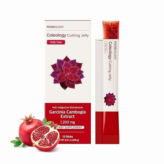 FOODOLOGY 10-Day Jelly Sticks: Coleology, Pomegranate