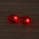 thumbnail image 3 of 2 luces LED universales inalámbricas de advertencia de puerta abierta para coche, autoadhesivas, decorativas, para evitar colisiones (rojas), 3 of 5