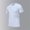 White, variant on Mens T-Shirt Short Sleeve Muscle Crewneck Slim T Shirt Gym Sports Athletic Tee Shirts for Summer