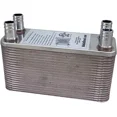 thumbnail image 4 of B3-12A 40 Plate Stainless Steel Heat Exchanger with 3/4" Hose Barb Ports Copper Brazed, 4 of 5