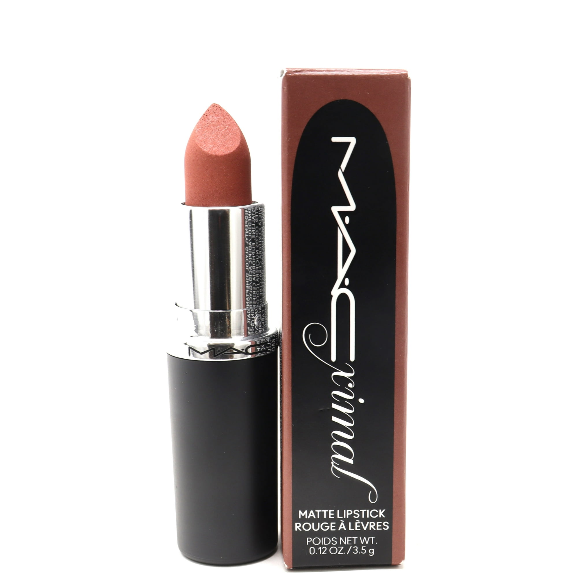 Mac Macximal Matte Lipstick 669 Warm Teddy 0.12oz/3.5g New