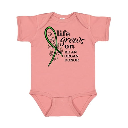 

Inktastic Life Grows On- be an Organ Donor Gift Baby Boy or Baby Girl Bodysuit