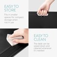 thumbnail image 4 of Plateau pour Portable Réglable Plateau de Genoux pour Portable Support de Portable Plateau de Genoux de Bureau avec Coussin Table pour Portable Plateau de Table à Dessin Plateau pour Portable pour Sofa, 4 of 8