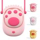 thumbnail image 3 of Ventilador de cuello portátil Pata de gato Mini USB Recargable 3 velocidades Soporte de escritorio Ventilador de mano, 3 of 8