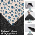 thumbnail image 3 of Blue White Mushroom Light Pink Pattern Kitchen Rugs Sets Of 3,Kitchen Runner Rugs Non Skid Washable,Decorative Kitchen Floor Mats for Kitchen,Sink,Laundry,17"x30"+ 17"x47" + 17"x59", 3 of 6