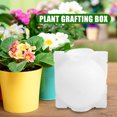 thumbnail image 2 of Caja de enraizamiento de plantas de 8 cm Bola de propagación de injertos de alta presión (Blanco M) JShteea Libre de BPA, 2 of 4