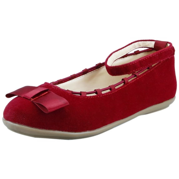 The Doll Maker Suede Ankle Wrap Flat-TD1631121B-3