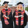 thumbnail image 2 of Mexican Graduation Stole Graduation Sash Latino Hispanic Serape Graduation Stole Scarf Graduation Gifts, 2 of 7