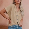 thumbnail image 2 of gbyLJF Turtle Necks Tops for Women Shirts Casual Women See Through Tops for Women Country Concert Tops Beige S, 2 of 7