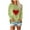Green, variant on VgaVtl Long Sleeve Tee Shirts for Women Plus Size Valentines Day Tops for Women Loose Leisure Heart Print Pullover Holiday Tops
