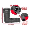 thumbnail image 2 of Conector Calefaccion 5/8  Chevrolet Trailblazer 4.2l 02-06, 2 of 6