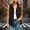Black, variant on Women's Casual Military Utility Vest Lightweight Sleeveless Drawstring Jackets with Pockets Army Green XL(XL)