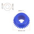 thumbnail image 3 of Uxcell 2.0 Modulus 30 Teeth 25mm Inner Hole Plastic Tapered Bevel Gear with Keyway, 3 of 5