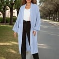 thumbnail image 2 of Vividxx Long Knitted Cardigan Coat For Fall And Winter Stylish Oversized Sweater With Pockets For Casual Wear Fashion Clothing, 2 of 6