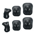 thumbnail image 2 of Almohadillas para el codo de mano almohadillas de niños adultos de skate, deportes al aire libre, livianos, ajustables transpirables ciclistas Negro, 2 of 8