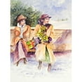 thumbnail image 3 of Slivka, Jane 15x18 Black Modern Framed Museum Art Print Titled - Holiday Spirit, 3 of 5
