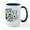 White/Navy Inside, variant on CafePress - Schnauzer Company Mugs - 15 oz Ceramic Large White Novelty Mug
