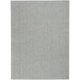 thumbnail image 4 of Nourison Textured Home 6' x 9' Ivory Grey Farmhouse Indoor Rug, 4 of 9