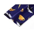 thumbnail image 6 of Beezizac Pajamas For Boys Fun Blue Shark Taco Short Sleeves & Pants 2-Piece PJs Set Big Kid Comfy Sleepwear Size 14, 6 of 7