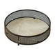 thumbnail image 2 of Estante para frutas, bandeja para dulces de mesa de centro, estante de 2 niveles para aperitivos en el salón, estructura plegable de metal con base de madera, ideal para zonas de mucho, 2 of 7