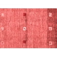 thumbnail image 1 of Ahgly Company Indoor Rectangle Abstract Red Contemporary Area Rugs, 2' x 3', 1 of 4