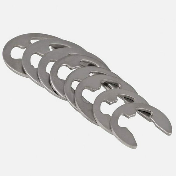 304 A2 Acier Inoxydable?12-5 Pcs E-Clip/anneau à Pression/circlip Acier Inoxydable (304 A2 Acier Inoxydable,?12-5 Pcs)
