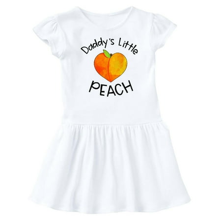 

Inktastic Daddy s Little Peach Cute Peach Heart Gift Baby Girl Dress