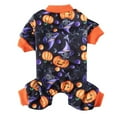 thumbnail image 6 of Skksst Halloween Pet Clothes Novelty Print Pajamas Jumpsuit Puppy Dog Costume Pjs, 6 of 7