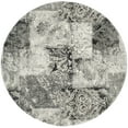 thumbnail image 4 of SAFAVIEH Retro Arlo Abstract Area Rug, Cream/Grey, 8'9" x 12', 4 of 9
