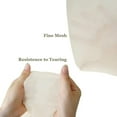 thumbnail image 2 of Organic Cotton Muslin Bags for Nut Milk, Cheese, Cold Brew & More - Reusable Strainers, Unbleached, 2 Small Bags, 2 of 4