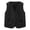 Black, variant on Nwiuh Girls' Boys Sherpa Fleece Vest Sleeveless Jacket Outwear Lightweight Solid Color Cute Jacket with Pockets (Black, 9-10 Years)