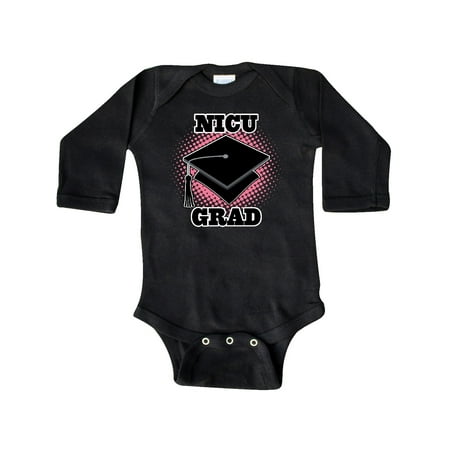 

Inktastic NICU Graduate Girls Gift Baby Girl Long Sleeve Bodysuit