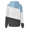 thumbnail image 5 of Today kttectoa Womens Tops Long Sleeve Hooded Hoodie Sweatshirts Color Block Graphic Hoodies Hoodies with Pockets Oversized Hoodie Fall Fashion Womens Fall Fashion 2024, 5 of 6