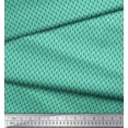 thumbnail image 2 of Soimoi Rayon Crepe Fabric Honeycomb Geometric Printed Fabric 1 Yard 46 Inch Wide, 2 of 2