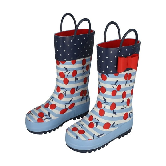 Botas de lluvia cereza Baby Room RB0205 botas de lluvia para niña