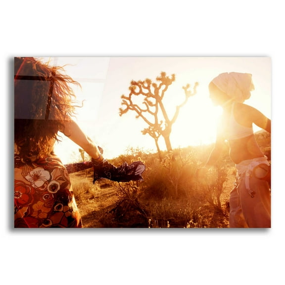 Epic Art 'Wild Woman Sisterhood' by Elena Ray, Acrylic Glass Wall Art, 16"x12"