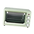 thumbnail image 3 of Pequeño horno casero 22L multifuncional para hornear mini horno eléctrico horno de cocina verde, 3 of 5