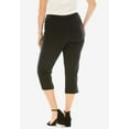 thumbnail image 2 of Roaman's Women's Plus Size Bend Over Capri Pant, 2 of 4