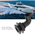 thumbnail image 4 of Marine Thru Hull Connector, Marine Thru Hull Connector 90 Thru Hull Fitting 90 Thru Hull Connector 90 Proof Ergonomic Reliable Rugged 90 Thru Hull Fitting For Yacht Boats, 4 of 8