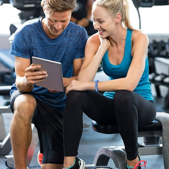 WHAMVOX 2Pcs Event Wristband for Men and Women Daily Use 11.9x0.5x0.1in