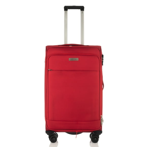 Maleta De Viaje Suave De Tela Original Nueva Hardhead In Heaven Rojo Equipaje De 26 Pulgadas