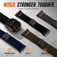 thumbnail image 3 of Elastic Sport Band for Apple Watch Ultra 2 Band for Men, Adjustable Parachute Buckle Nylon Strap for iWatch Series iWatch 49mm(Ultra), 46mm(Series 10), 45mm(9/8/7), 44mm(SE2/SE/6/5/4), 42mm(3/2/1), 3 of 5