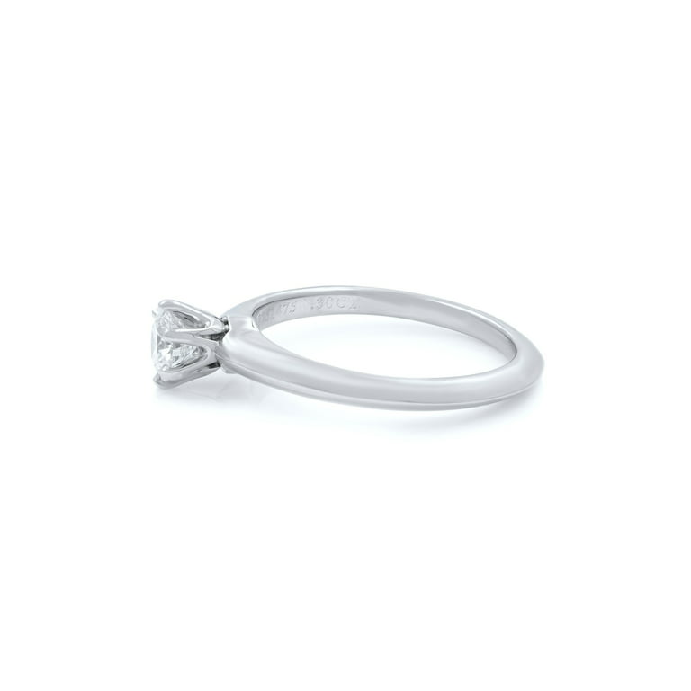 Tiffany & Co Round Brilliant Cut Diamond Engagement Ring