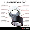 thumbnail image 4 of CatTongue Gription Non-Abrasive Grip Tape for Handles, Stairs, and More - Waterproof, Heavy-Duty Anti Slip Tape, 10ft, Clear, 4 of 7