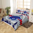 thumbnail image 2 of Fútbol Americano Funda Nórdica Twin,Deportes Juego de Cama,Niños Fútbol Americano, 2 of 7